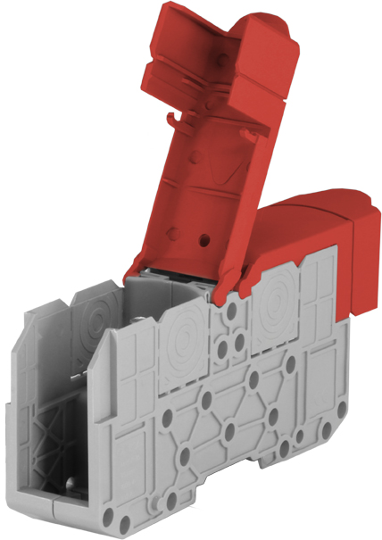 STI095R Stud terminal 95sqmm red / M8 / 232A / 10Nm
