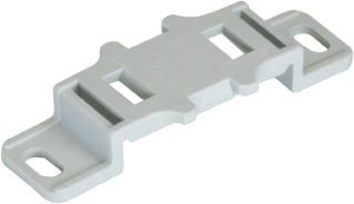 ZUB-ECB ZUB ECB ECB DIN rail adapter grey - Зображення 1