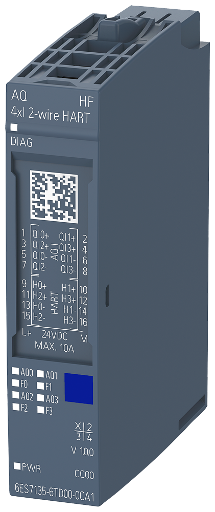 6ES7135-6TD00-0CA1 ET 200SP, AQ 4xI HART HF