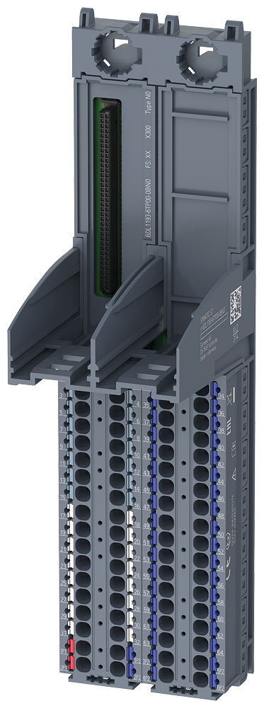 6DL1193-6TP00-0BN0 TERMINAL BLOCK, TYPE N0, DARK-GREY