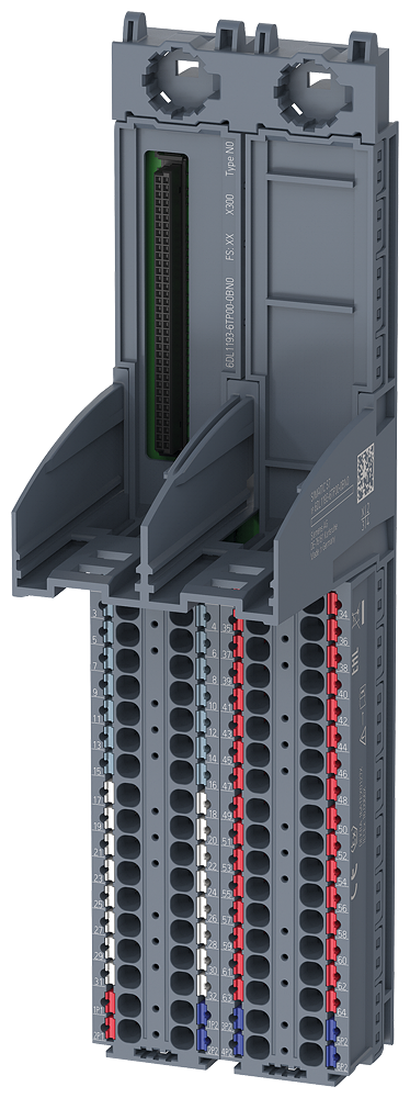 g_pcs7_xx_845p 6DL1193-6TP00-0BP0 TERMINAL BLOCK, TYPE P0, DARK-GREY - Зображення 1