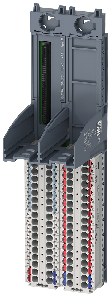 6DL1193-6TP00-0DP0 TERMINAL BLOCK, TYPE P0, LIGHT-GREY