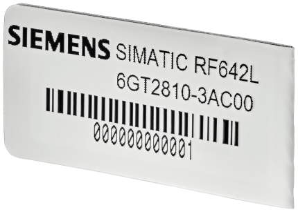 6GT2810-3AC10  LABEL RF642L, GEN2, ON METAL, FCC