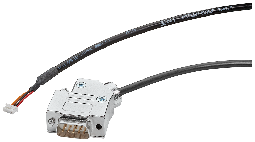 p_fs1_xx_1716p 6GT2891-6UH20 Conn. Cable RS232,9SUB-D/Pico, 2m - Зображення 1