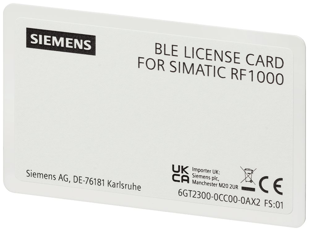 p_fs1_xx_1963p 6GT2300-0CC00-0AX2 SIMATIC RF1000 BLE license card - Зображення 1