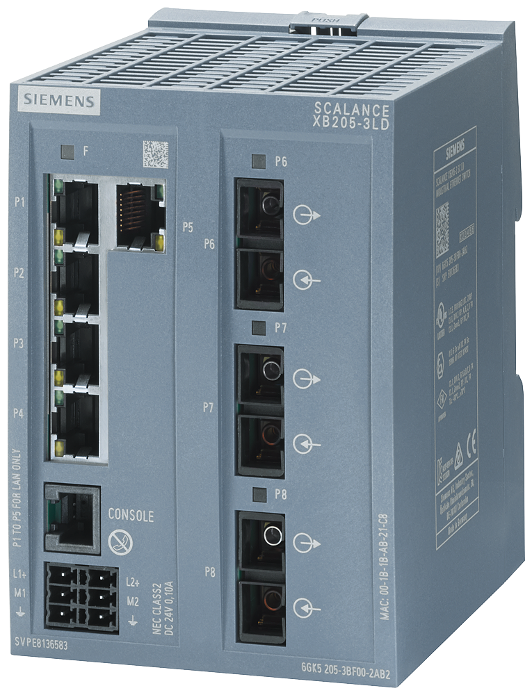p_ik1_xx_1968p 6GK5205-3BF00-2TB2 SCALANCE XB205-3LD (SC, E/IP) - Зображення 1