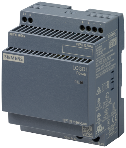 6EP3333-6SC00-0AY0 LOGO!Power/1AC/DC24V/4A/EX