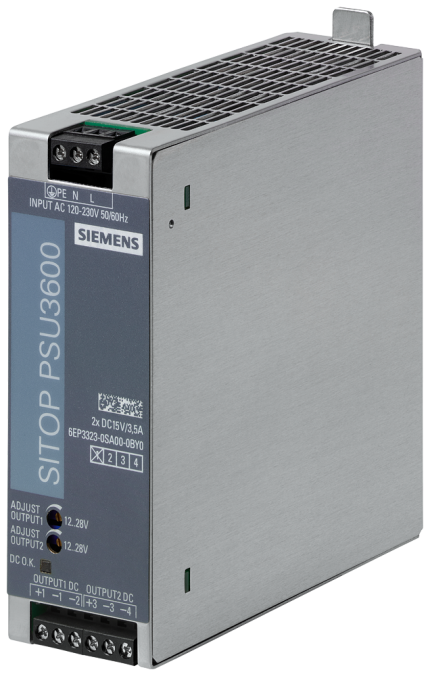 6EP3323-0SA00-0BY0  SITOP PSU3600 DUAL/1ACDC/2x15VDC...