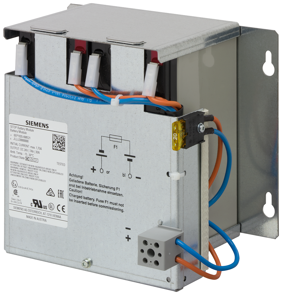 p_kt1_xx_425p 6EP1935-6ME21 SITOP Battery module/24V/7AH - Зображення 1