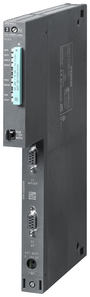 p_pcs7_xx_645p 6ES7412-2XK07-0AB0 CPU412-2, MPI/DP, 1 MB - Зображення 1