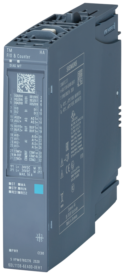 6DL1138-6EA00-0EH1 ET 200SP HA FIO & Counter