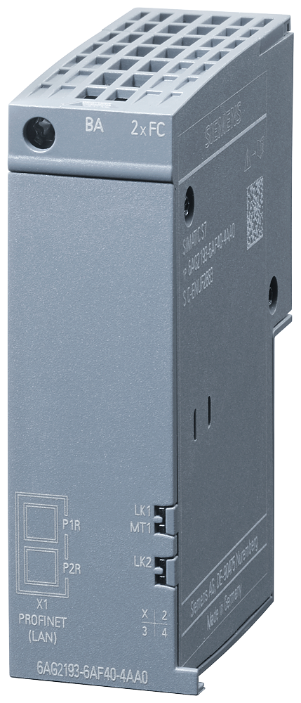6AG2193-6AF00-4AA0  SIPLUS ET 200SP BA 2XFC TX RAIL