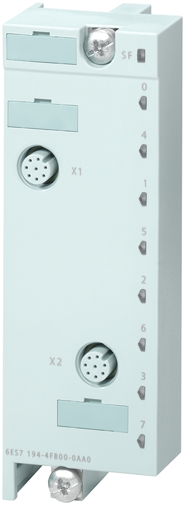 6ES7194-4FB00-0AA0 ET200PRO,cm IO 2 X M12, 8 Pin