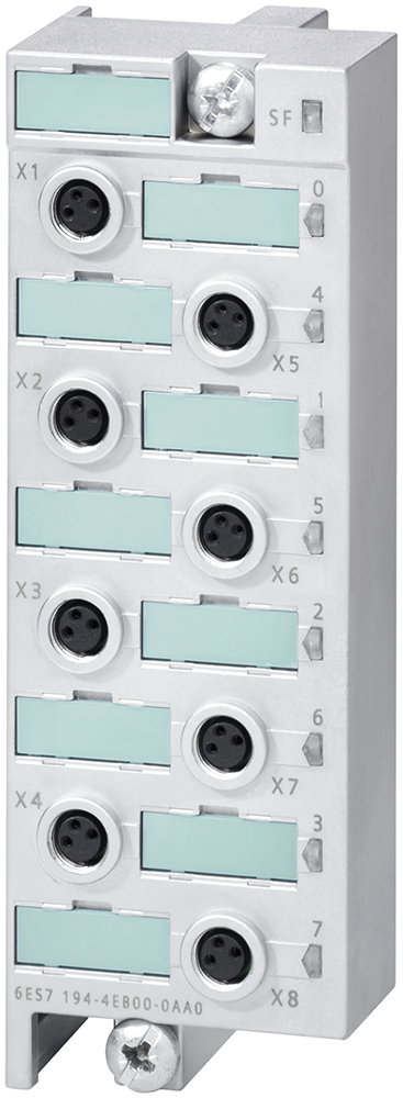 6ES7194-4EB00-0AA0 ET 200pro,CM IO 8 x M8