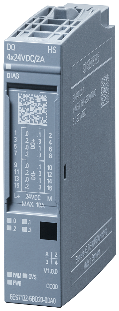 p_st7_xx_7124p 6ES7132-6BD20-0DA0 ET 200SP, DQ 4x24VDC/2A High Spe... - Зображення 1