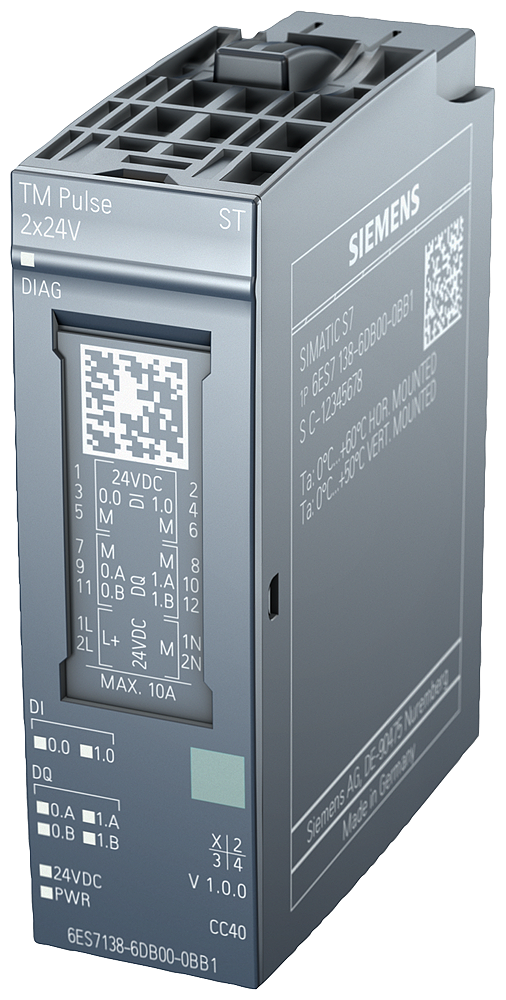 p_st7_xx_7143p 6ES7138-6DB00-0BB1 ET 200SP, TM Pulse 2x24V - Зображення 1