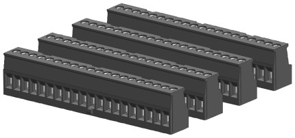 6ES7292-2AV30-0XA0  Connector Block, 20 Poles, Tin (...