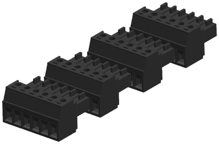 6ES7292-1BF30-0XA0  terminal block, 6 Terminal, gold...