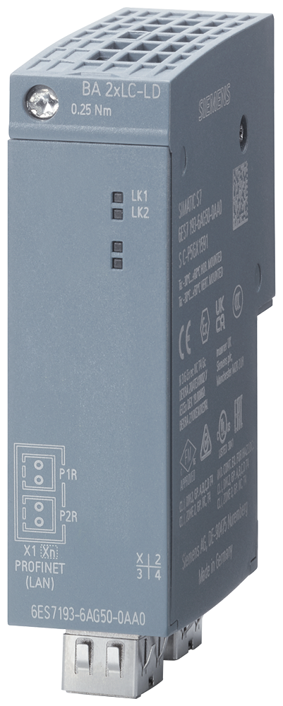 6AG1193-6AG50-2AA0  SIPLUS ET 200SP BA 2xLC-LD