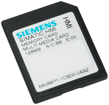 6AV6671-1CB00-0AX2 SIMATIC MM memory card 128 MB
