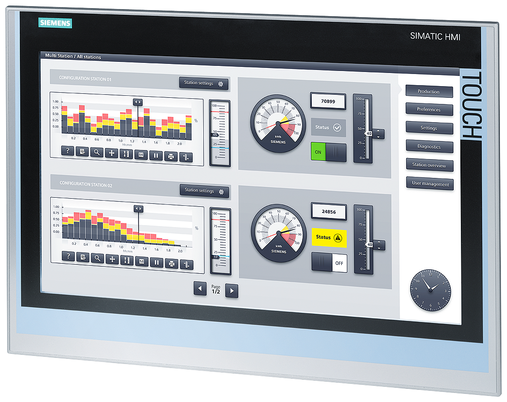 p_st8_xx_2181p 6AV2124-0UC02-0AX1 SIMATIC HMI TP1900 Comfort - Зображення 1