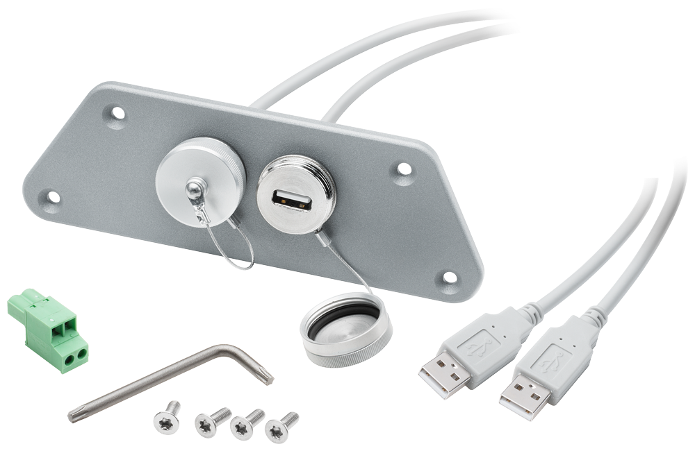 p_st8_xx_2964p 6AV7674-0LX01-0AA0 2 port USB interface set RAL9023 - Зображення 1