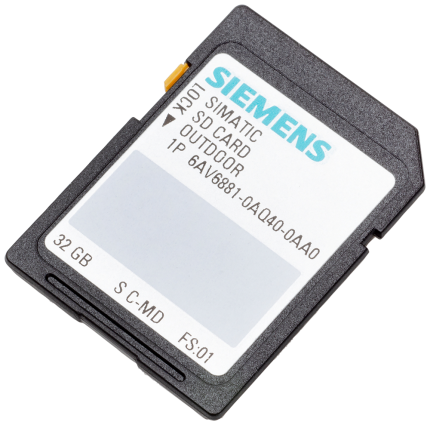 6AV6881-0AQ40-0AA0 SIMATIC SD outdoor card 32 GB