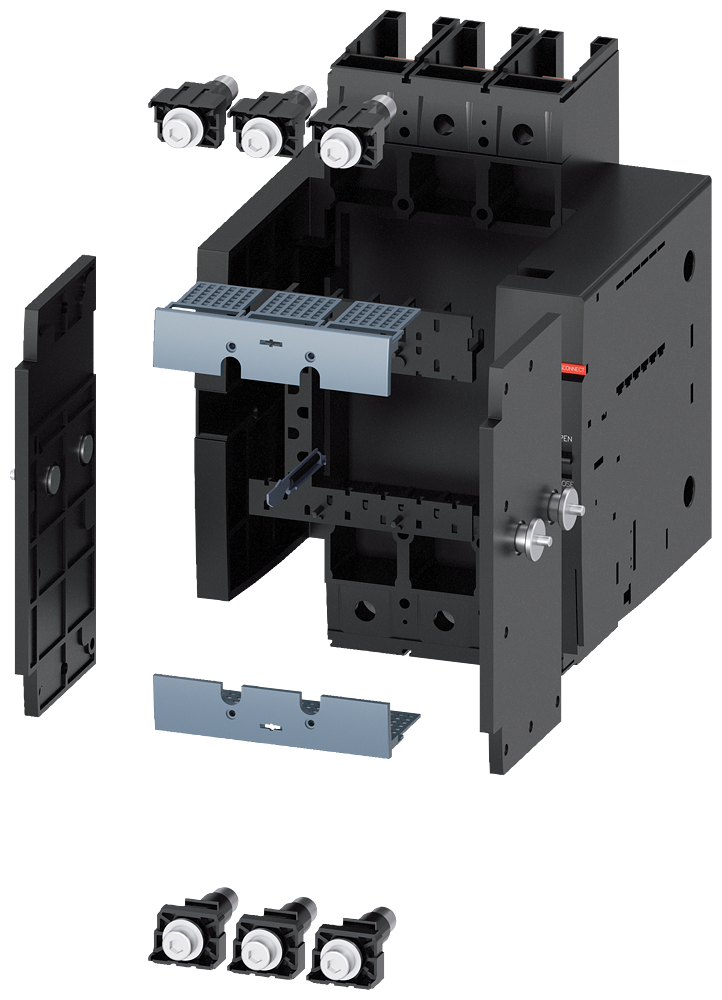 G_I202_XX_22908P 3VA9123-0KD00 DRAW-OUT UNIT, COMPLETE KIT /3P - Зображення 1