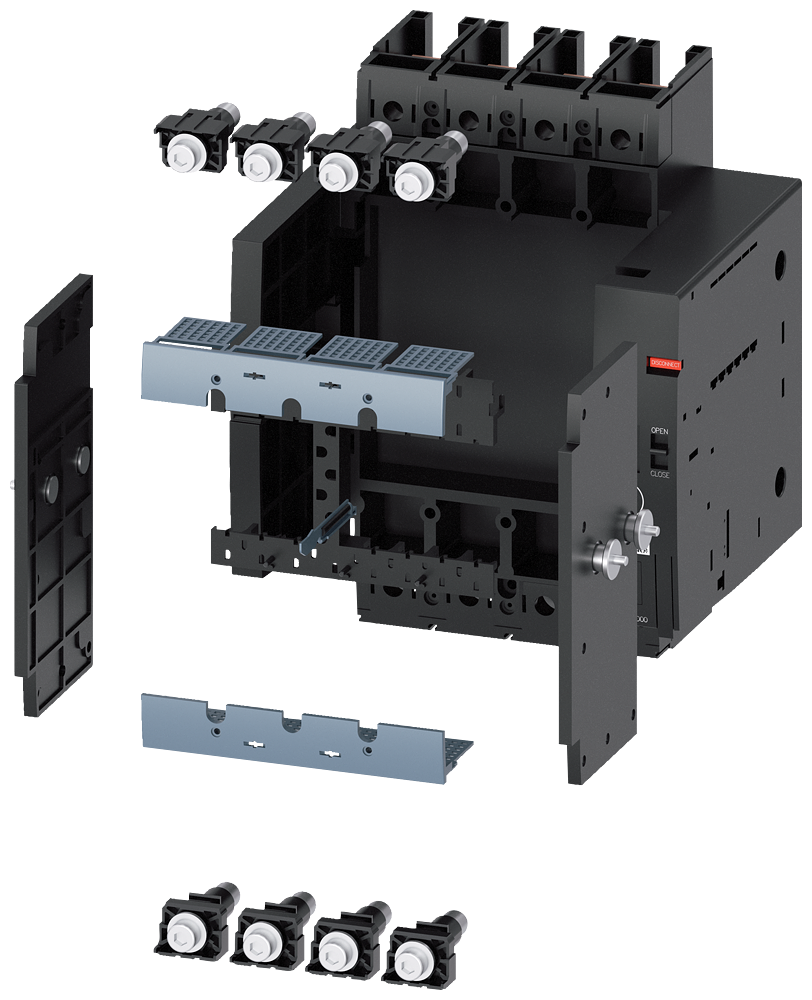 G_I202_XX_22913P 3VA9124-0KD00 DRAW-OUT UNIT, COMPLETE KIT /4P - Зображення 1