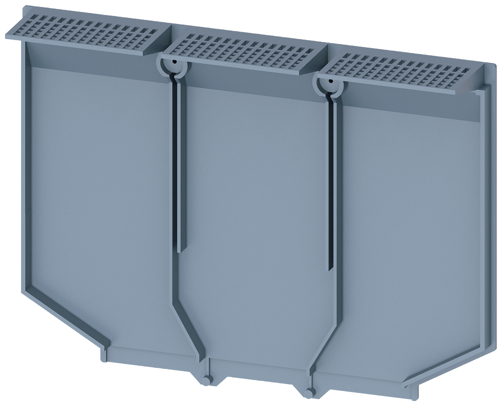 G_I202_XX_24249P 3VA9481-0WK30 REAR INSULATING PLATE OFFSET 1 PCS. - Зображення 1