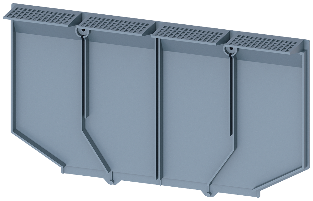 G_I202_XX_24251P 3VA9481-0WK40 REAR INSULATING PLATE OFFSET 1 PCS. - Зображення 1