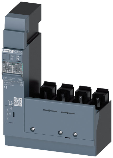 3VA9114-0RS20  RES. CURR. DEV. RCD510 4P I=160A...