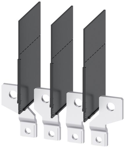 3VA9154-0QC00 FRONT BUS CONNECTORS OFFSET 4 PCS