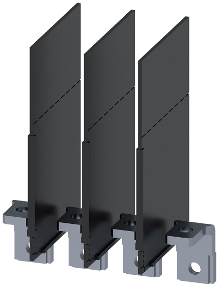 3VA9114-0QG00 LUG TERMINAL RIGHT-ANGLED 4 PCS.