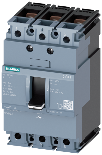 3VA1163-1AA32-0AA0 SD_IEC_FS160_63A_3P