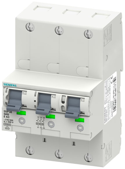 5SP3850-3 MAIN CIRCUIT BREAKER 3X1POL E 50