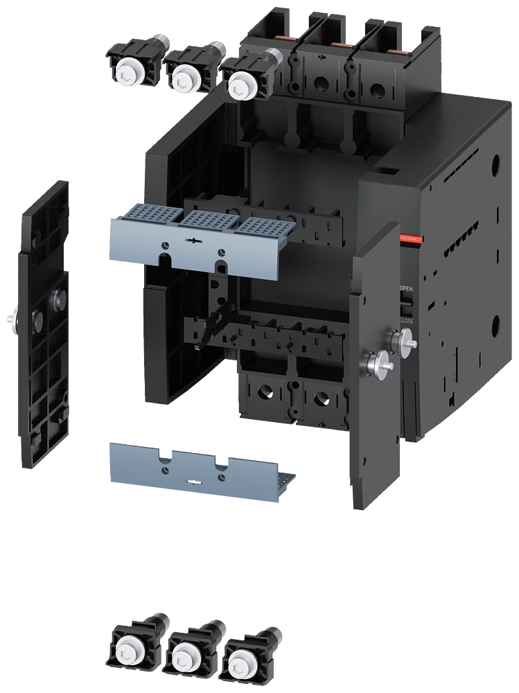 G_I202_XX_28946P 3VA9213-0KD00 DRAW-OUT UNIT, COMPLETE KIT /3P - Зображення 1