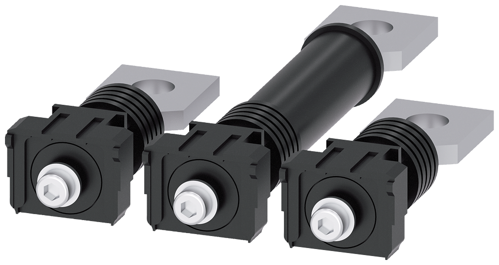 G_I202_XX_29680P 3VA9213-0QE00 REAR CONNECTION STUDS FLAT 3 PCS. - Зображення 1