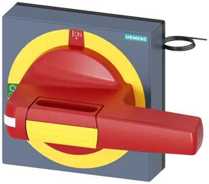 8UD1841-2CD05  HANDLE WITH MASKING PLATE, E-STOP
