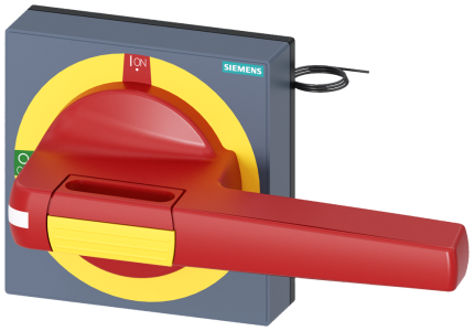 8UD1851-3CD05 HANDLE WITH MASKING PLATE, E-STOP