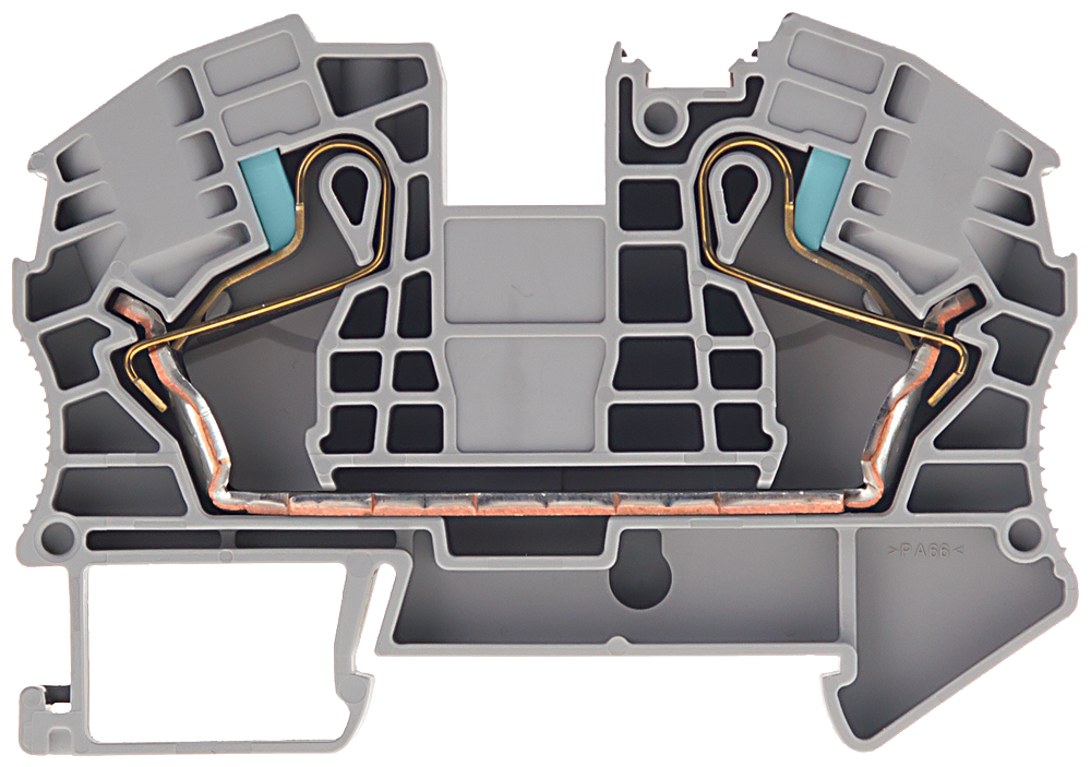 G_I202_XX_32766P 8WH6000-0AK00 TROUGH-TYPE TERMINAL 16MM2 IPO GREY - Зображення 1