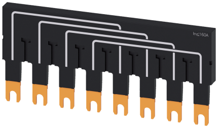 3KC9618-3 BRIDGING BAR 3KC3, 3KC6 4POL 160A