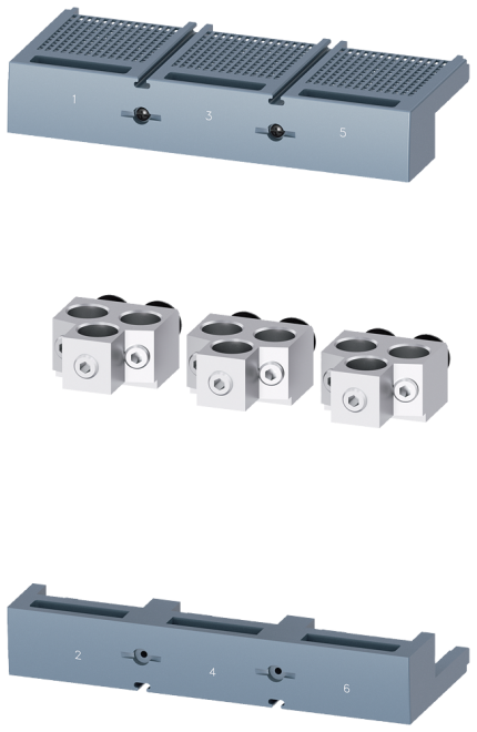 3VA9503-0JB32  CIRCULAR CONDUCTOR TERMINAL 3 PCS.