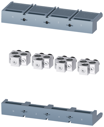 3VA9504-0JB32 CIRCULAR CONDUCTOR TERMINAL 4 PCS.