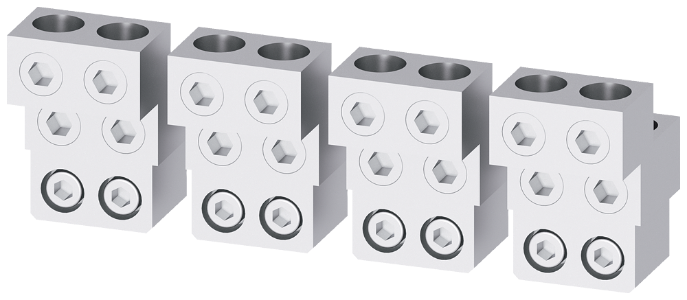 G_I202_XX_43039P 3VW9011-0AL72 CuAl_cable_lug_4x240mm2,_4pcs,_f... - Зображення 1
