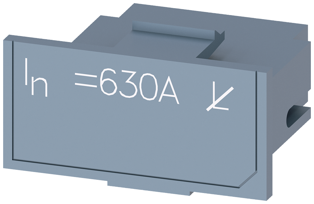 G_I202_XX_43061P 3VW9011-0LF55 Rating_plug_630A_L_off - Зображення 1