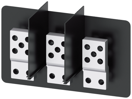 3VW9011-0AL77  Front_conn._bars_extended,_3pcs,...