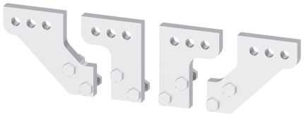 3VW9011-0AN74  Front_conn._broadened,_4pcs,_wit...