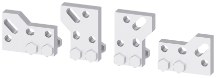 3VW9011-0AN76 Adapter_on_rear_terminals,_4pcs,...