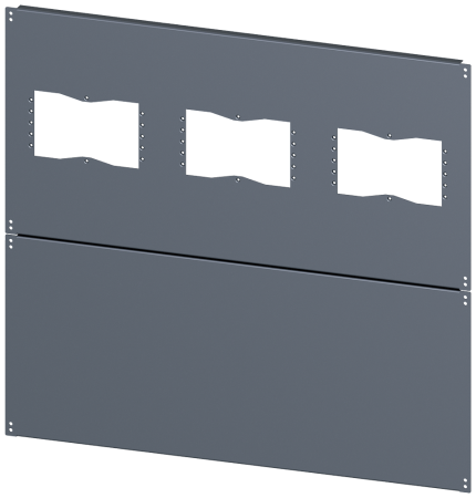 8MF1000-2UB52-0 base, with cut-outs for flanges
